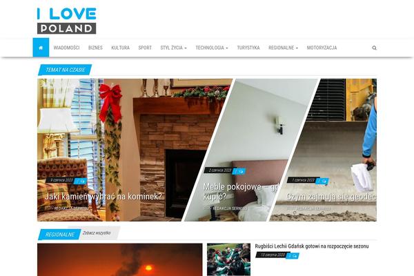 Envo Magazine theme site design template sample