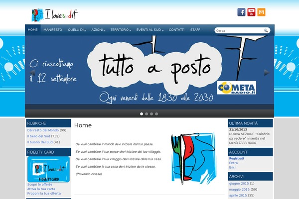 Site using Auto Last Youtube Video plugin