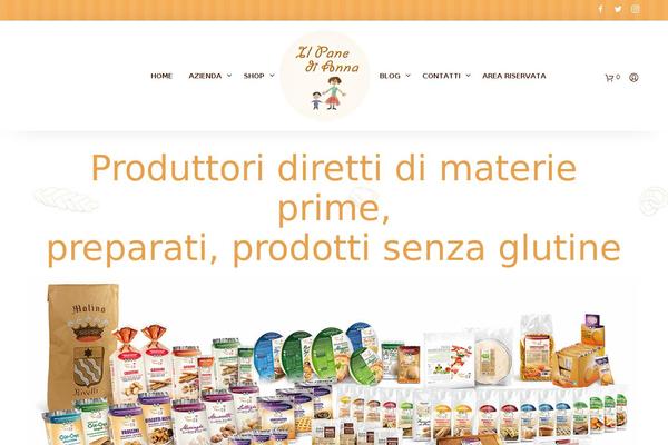 ilpanedianna.it site used Upbusiness