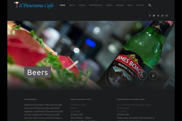 Auberge theme site design template sample