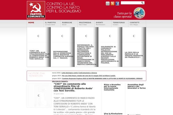 Newscast theme site design template sample