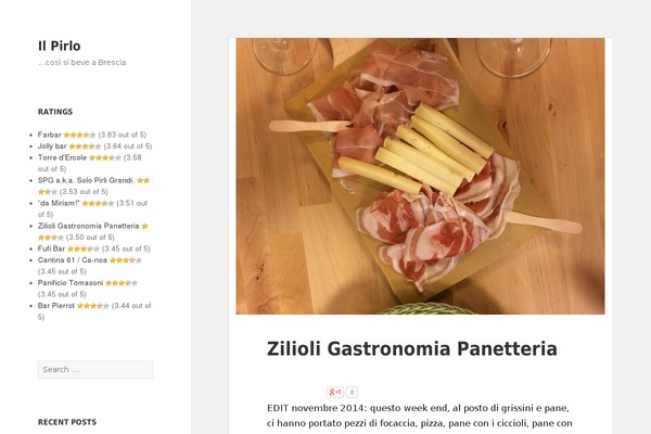 Twenty Fifteen theme site design template sample