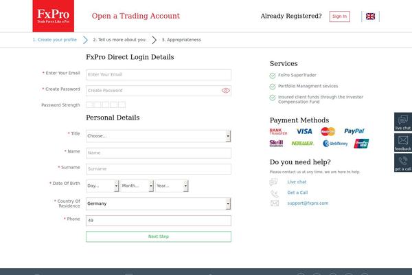 Richer theme site design template sample