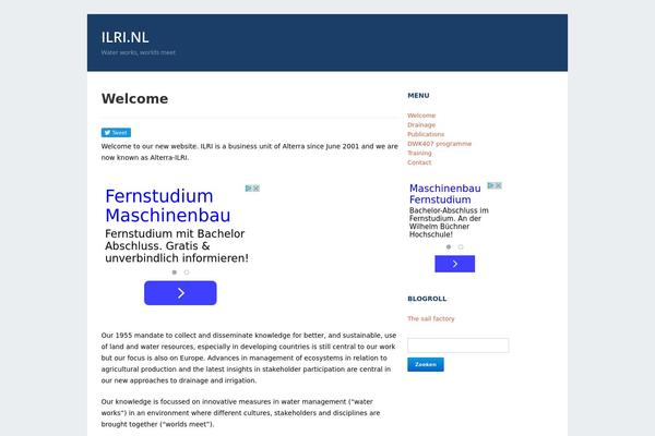 ilri.nl site used Waterside