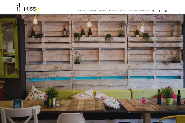 ROSA theme site design template sample