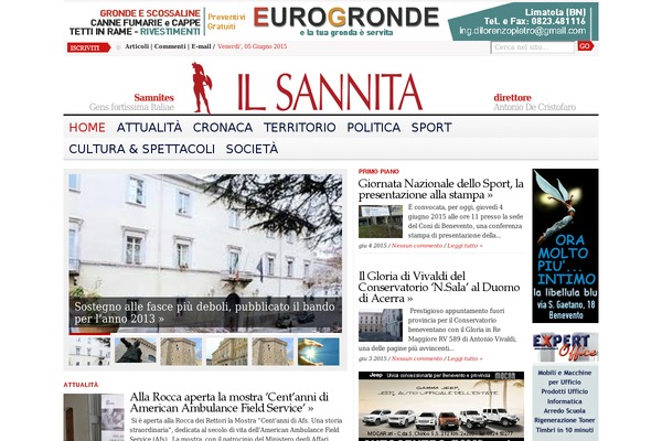 Advance Newspaper theme site design template sample
