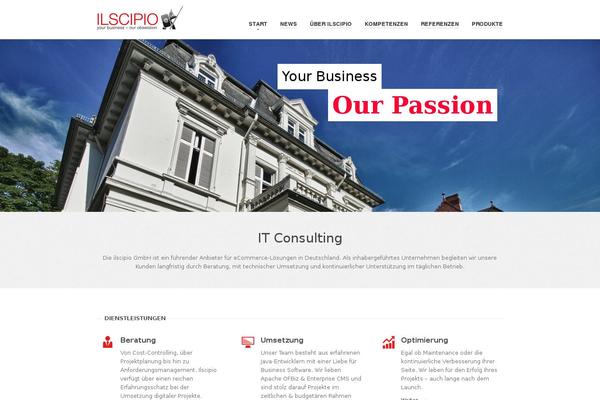 Kickstart theme site design template sample