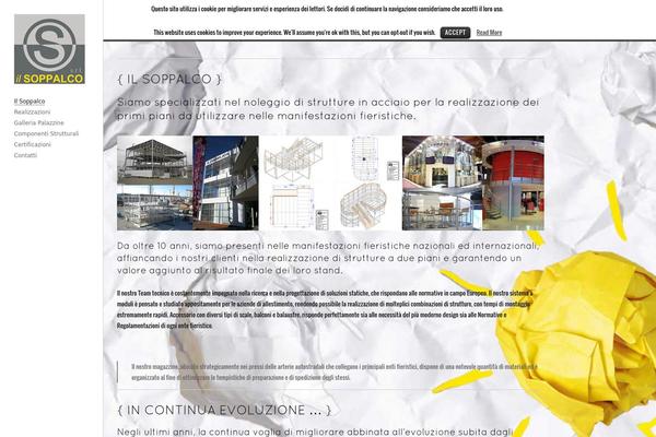 Skylab theme site design template sample