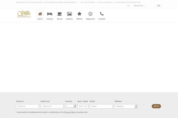 ilsottosopra.com site used Y-theme