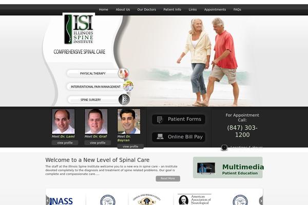 ilspine.com site used Isi
