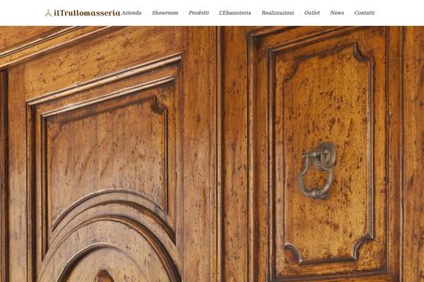 Nouveau theme site design template sample