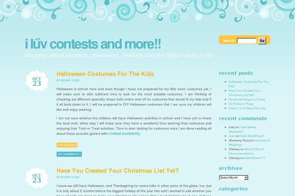 Brand New Day theme site design template sample