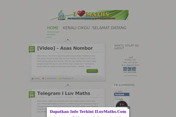 Personalpress theme site design template sample