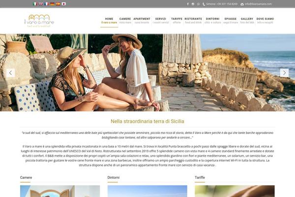 Soho Hotel theme site design template sample