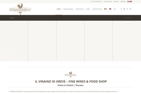 Chardonnay theme site design template sample