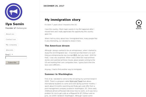 Svbtle theme site design template sample