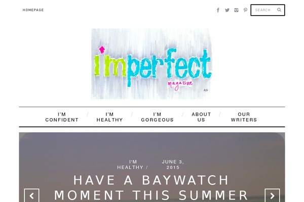 Simplemag theme site design template sample