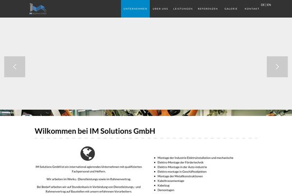 Brood theme site design template sample
