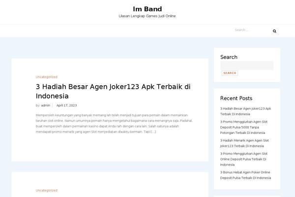 Blog Explorer theme site design template sample