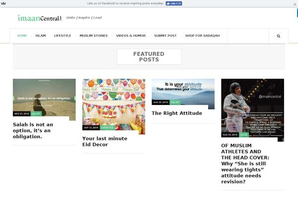 JustWrite theme site design template sample