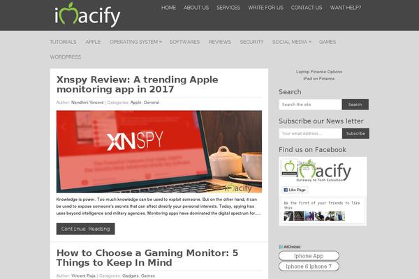 Nominal theme site design template sample