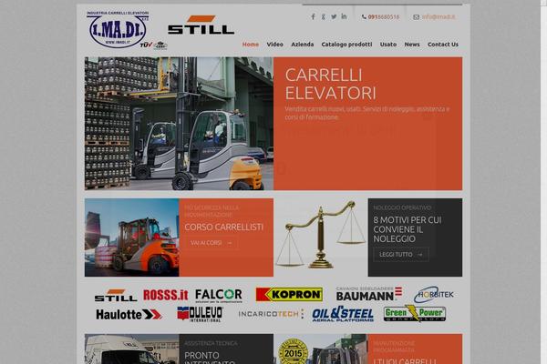 Site using Subpage-navigation plugin