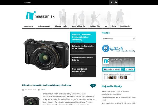 imagazin.sk site used Serafinmag