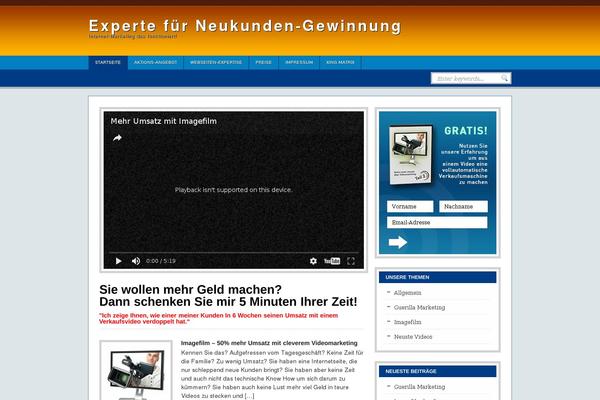 Site using Youtube shortcode plugin