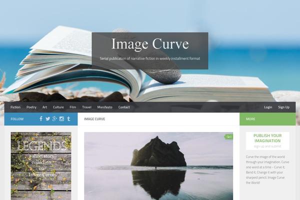 Hueman theme site design template sample