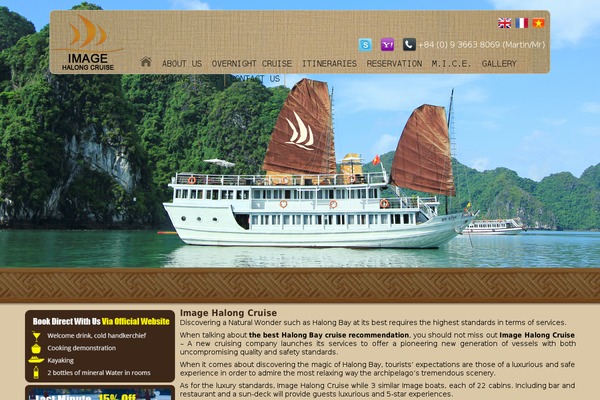 Site using WordPress Content Slide plugin