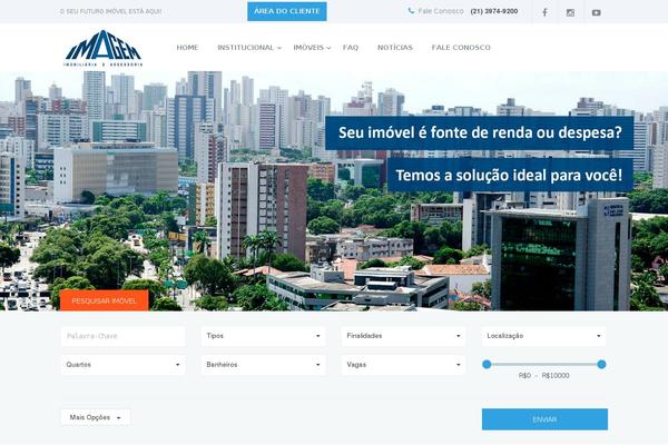 DreamVilla theme site design template sample