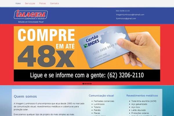 Gm theme site design template sample