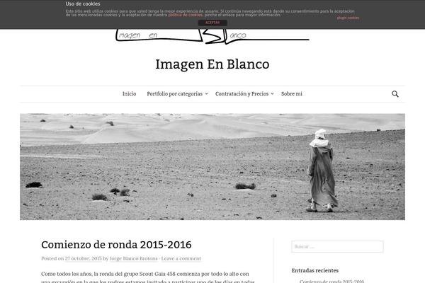 Graphy theme site design template sample
