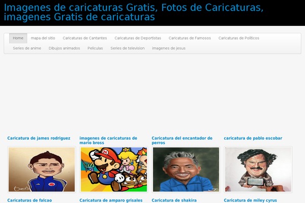 imagenescaricaturas.com site used Bootgallery-master