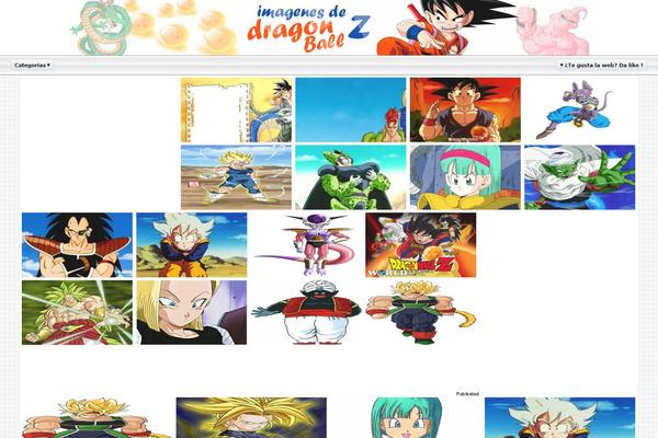 imagenesdedragonballz.com site used Dotbetv3