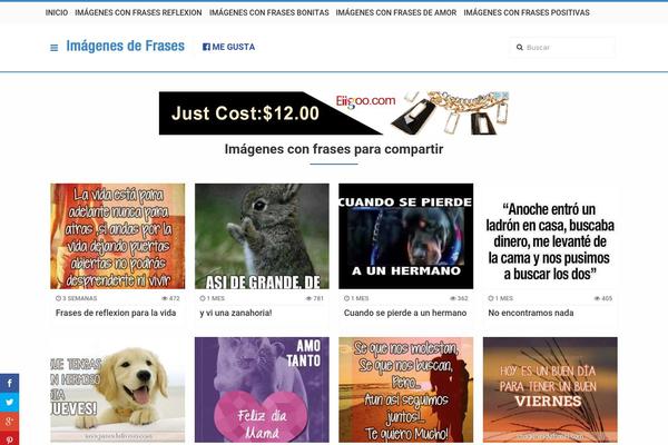 imagenesdefrases.com site used Viralike