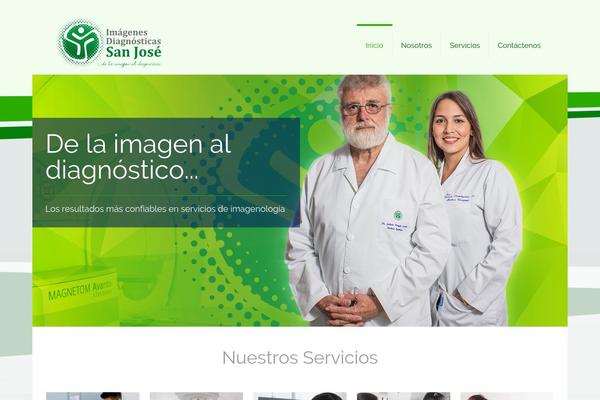 Evolution theme site design template sample