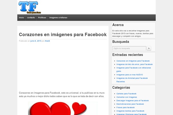 imagenesparaface.com.mx site used Tpf