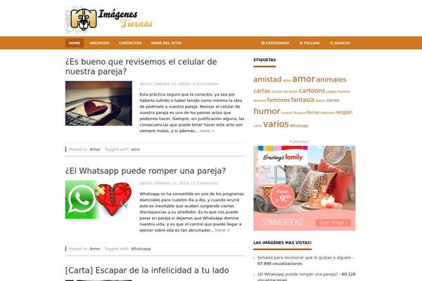WordPlus theme site design template sample