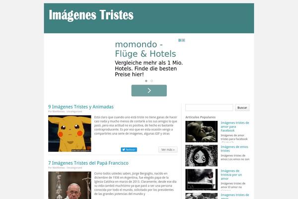 imagenestristes.net site used Exetheme