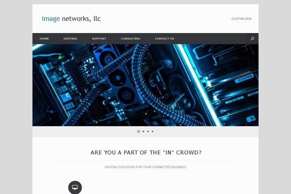 Vantage theme site design template sample