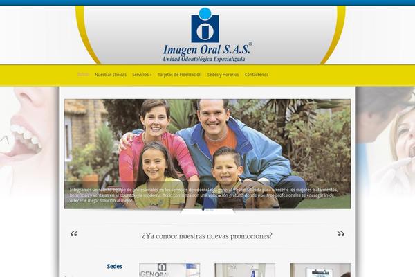 Evolution theme site design template sample