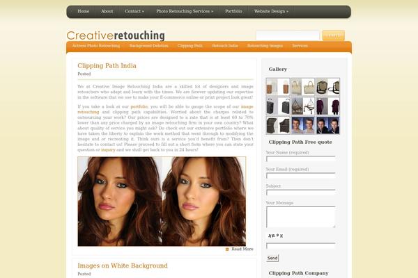 EarthlyTouch theme site design template sample