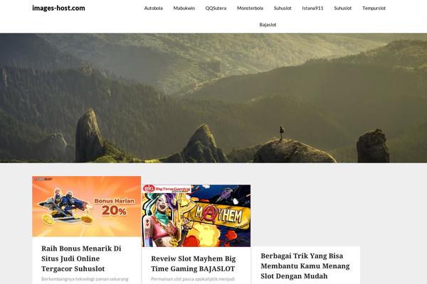 Blogrid theme site design template sample