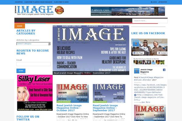 NewsMag theme site design template sample