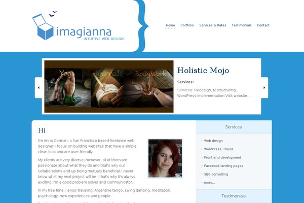 eNews theme site design template sample