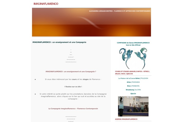 imaginaflamenco.com site used 2013 Black and white