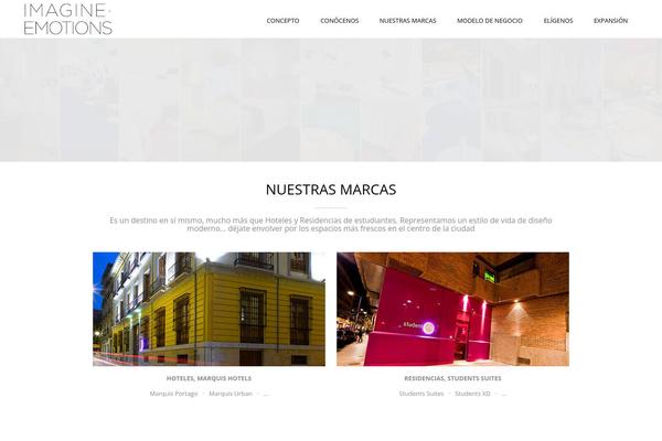 Stardust theme site design template sample