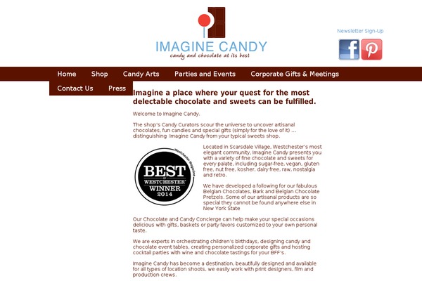 imaginecandy.com site used Imagine