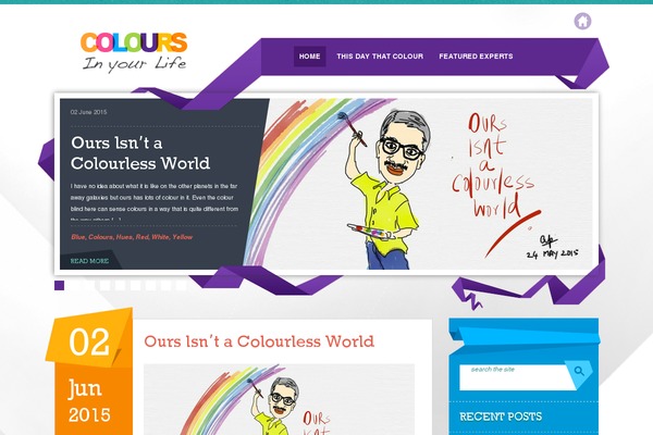 Blogo theme site design template sample